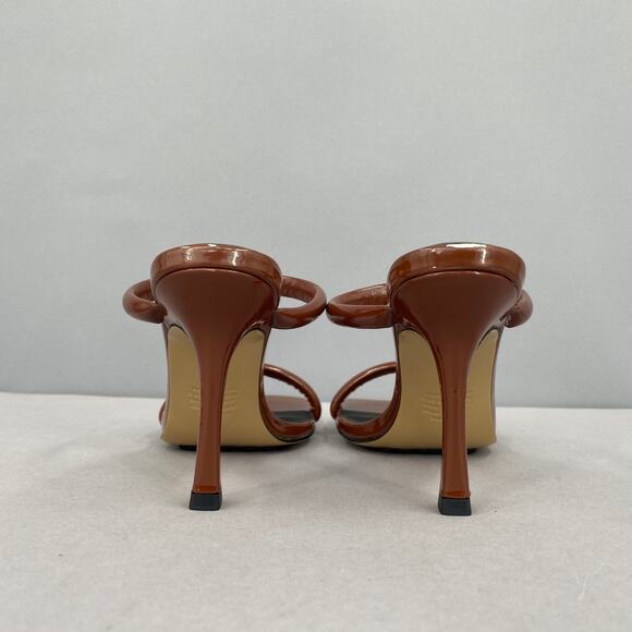 Alias Mae Lee Stiletto Heels Brown‎ Cognac Size 38 AMAE-WZ146 Strappy Sandals - Picture 9 of 14